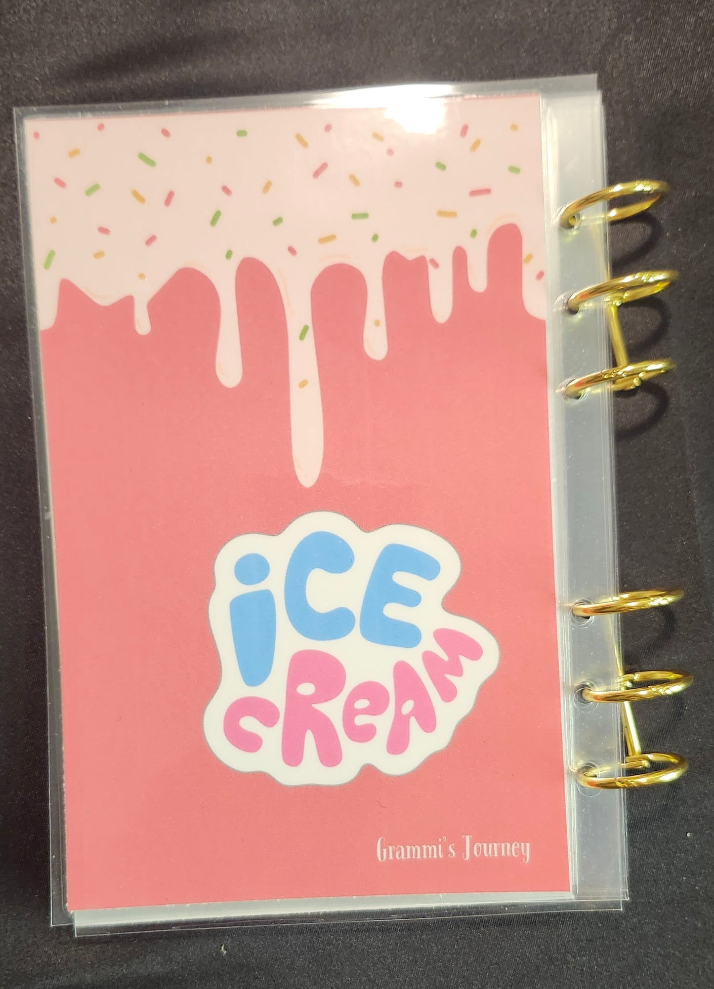 Summer ice cream saving book