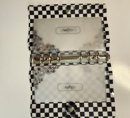 Buffalo checkard A6 binder with 6 envelopes